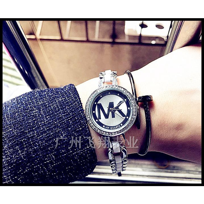 Jual A033 Jam Tangan Branded Wanita Import Mk Duoya Korean Keramil