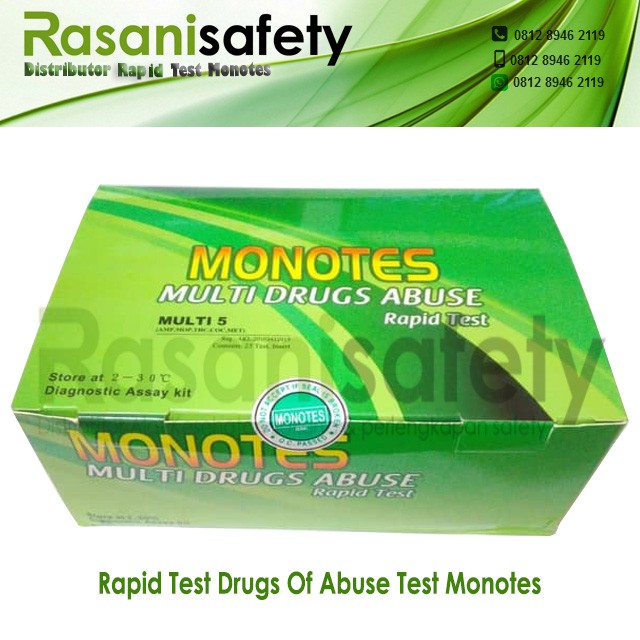 Jual Rapid Monotes Multi Drug 5 Parameter Strip Tes Urine Cek Narkoba 5 Panel Isi 25 Test | Shopee Indonesia
