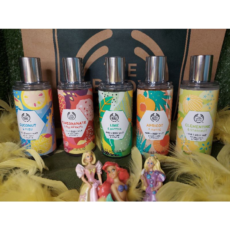 Jual the body shop hair & body mist / hair and body mist the body shop