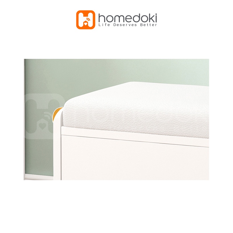 Jual Homedoki Bangku Rias / Bangku Putih / Makeup Stool / Bangku Samping Tempat Tidur / Kursi Piano | Shopee Indonesia