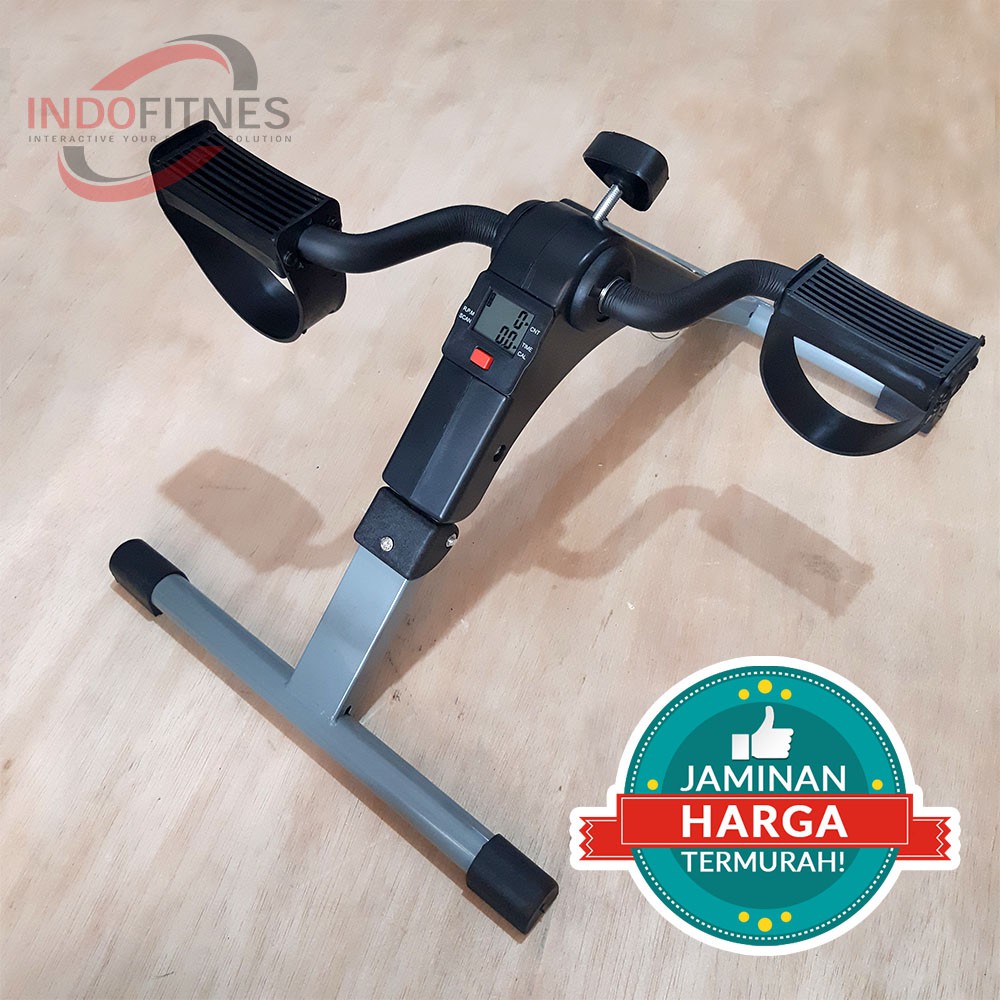 Sepeda Statis Mini Terapi Kaki Tangan Stroke Patah Tulang Lansia