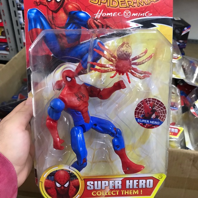 Jual Mainan Anak Spiderman Homecoming Super Hero | Shopee Indonesia