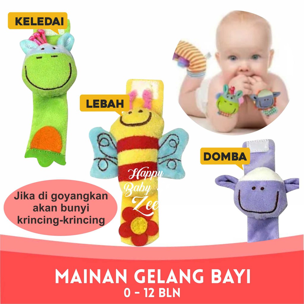 Jual Mainan Bayi Newborn Or Baby Toys Or Mainan Gelang Bayi | Shopee Indonesia