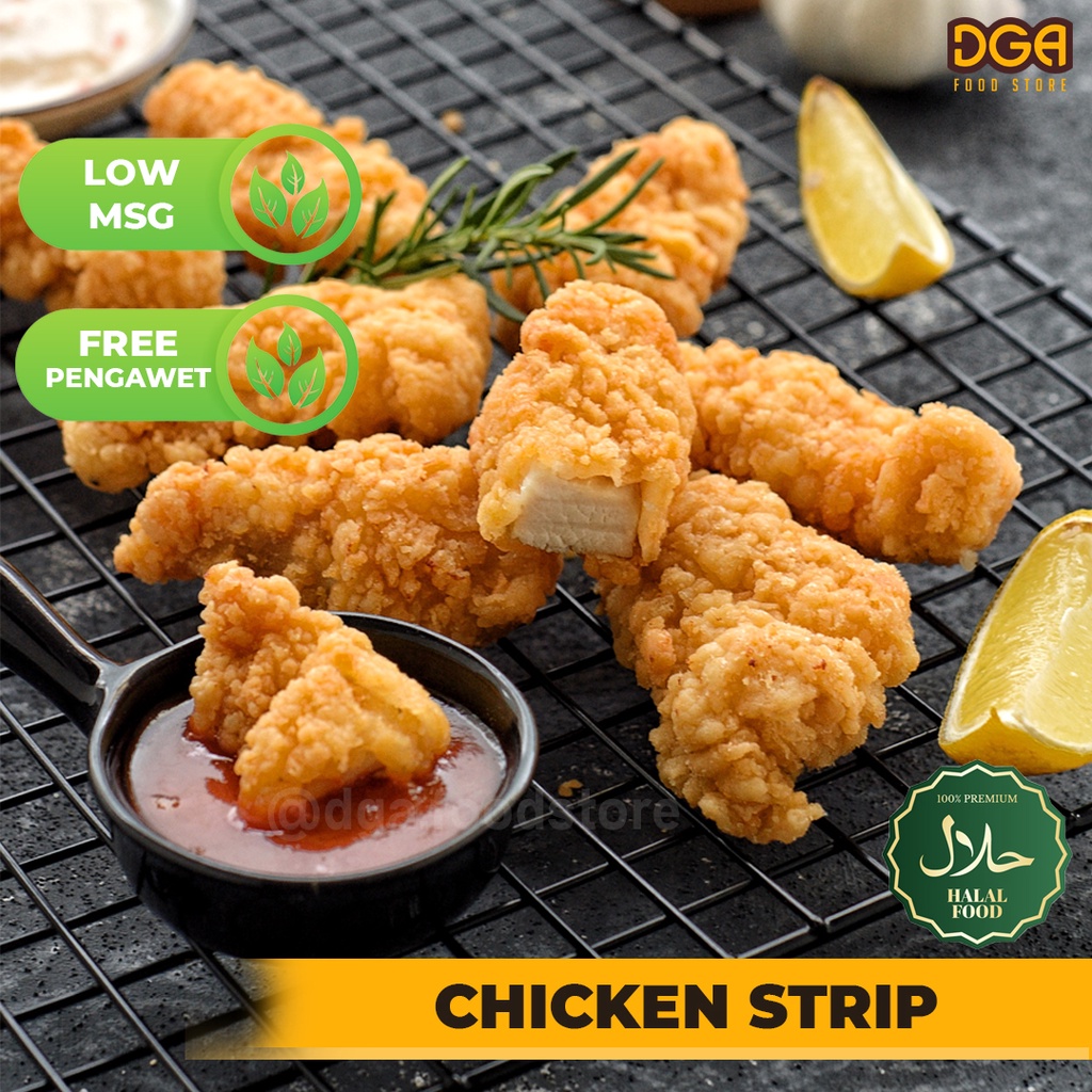 Jual CHICKEN STRIP (HALAL, TANPA PENGAWET) Shopee Indonesia