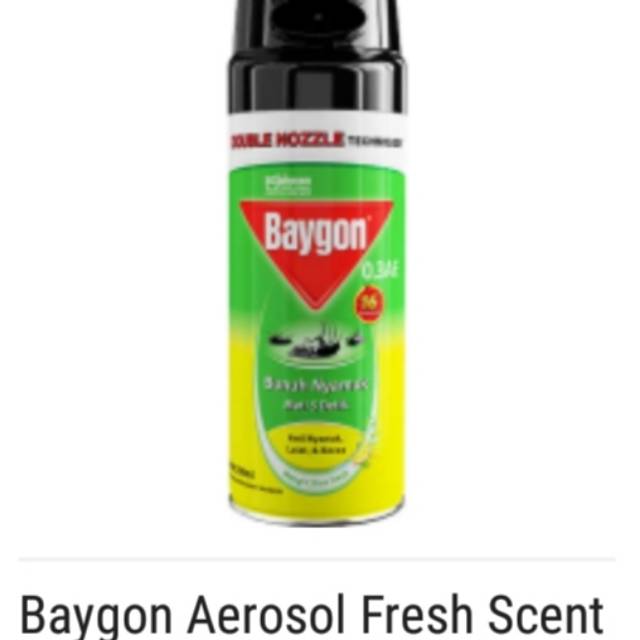 Jual BAYGON Aerosol Fresh Scent 200ml Indonesia|Shopee Indonesia