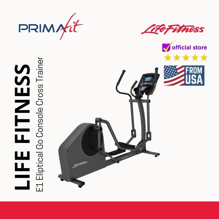 Jual Life Fitness E1 Eliptical Go Console Cross Trainer (Original