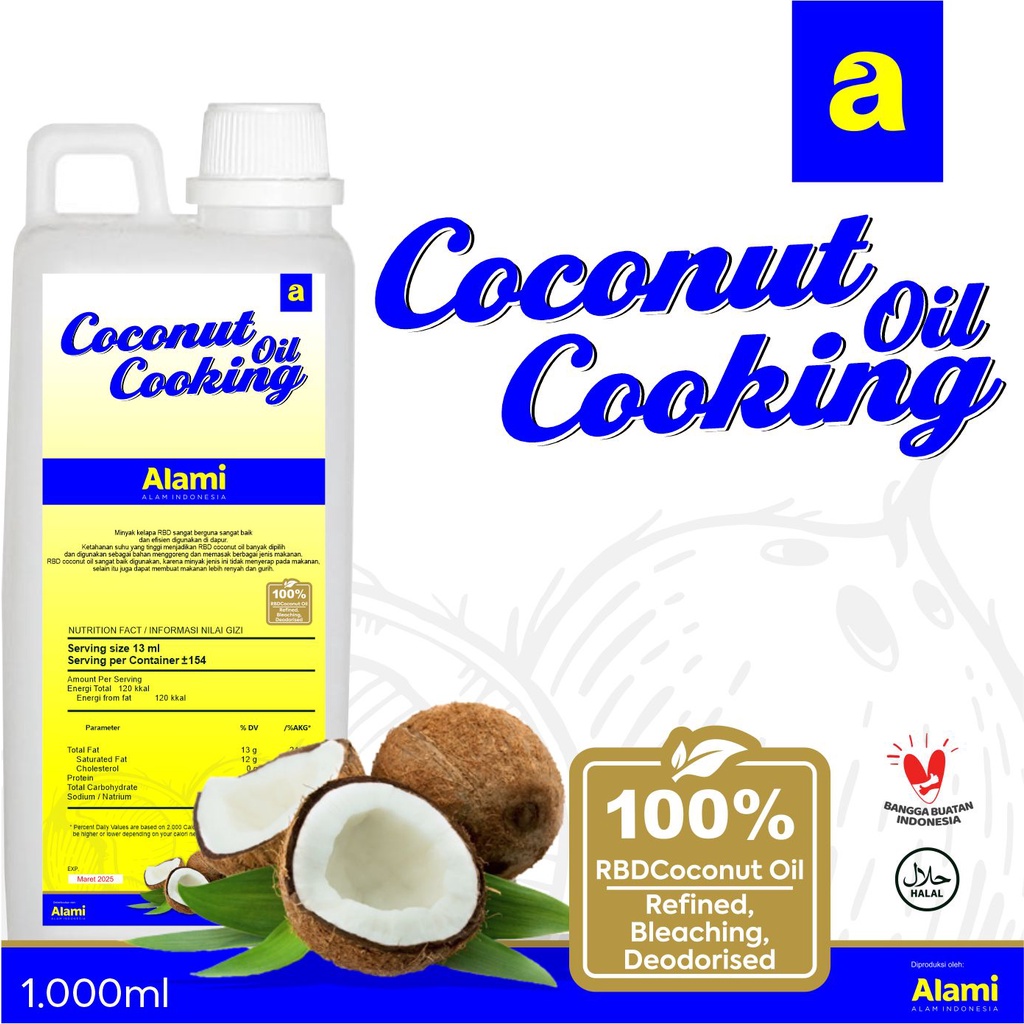 Jual Coconut Cooking Oil RBD Minyak Goreng Kelapa Organik Coconut