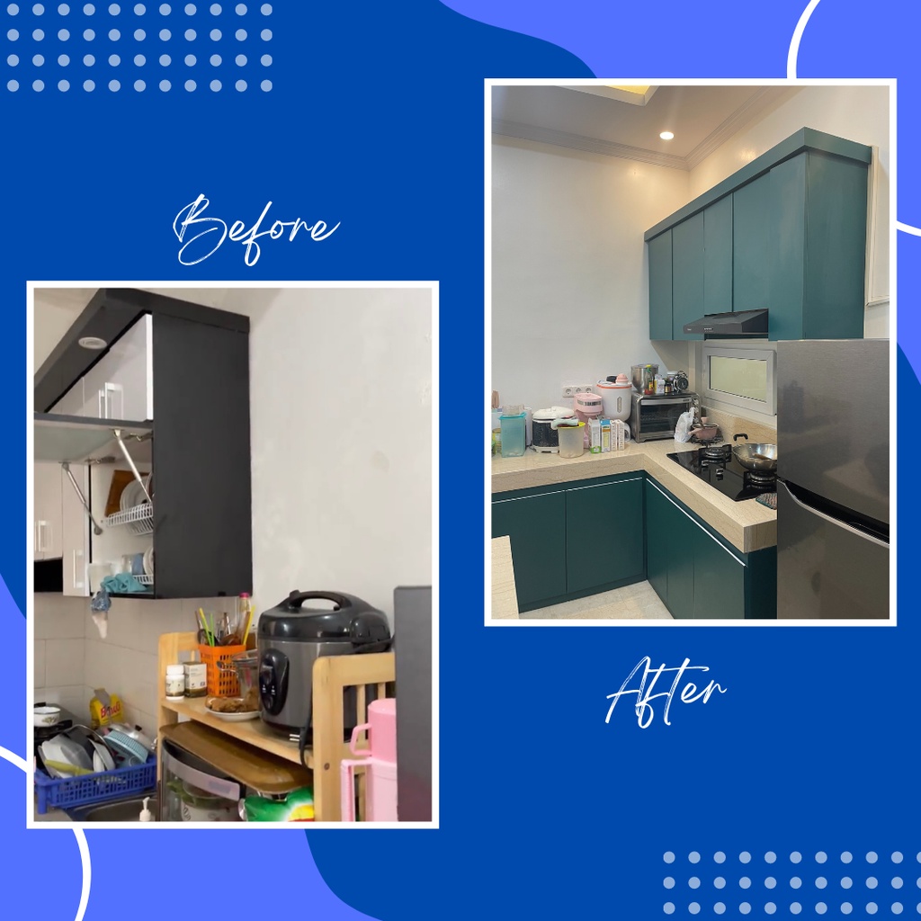 Jual KitchenSet Atas / KitchenSet MINIMALIST / KitchenSet CUSTOM / KitchenSet HPL / Kitchen