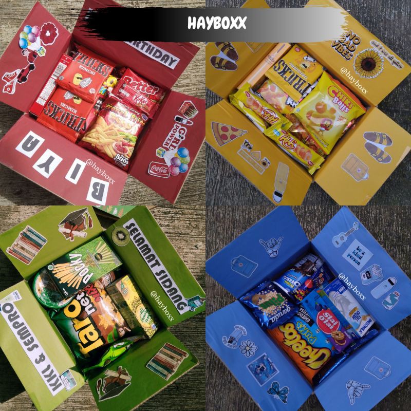 SNACK BOX UWU KADO ULTAH WISUDA MENSIVE HAMPERSGIFT