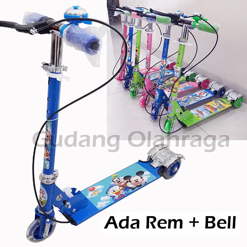 Jual Mainan Terbaru/Murah/Berkwalitas Scooter / Otoped / Skuter Anak Roda 3 Karakter | Shopee Indonesia