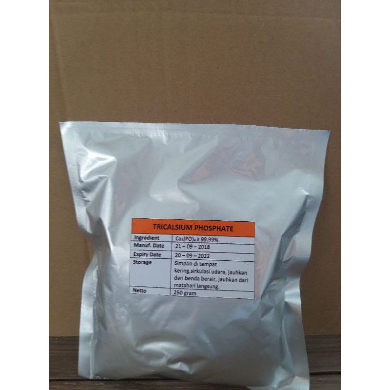 TCP Trikalsium Fosfat - Tricalsium phospat - Anti kempal 250 gram | Shopee  Indonesia