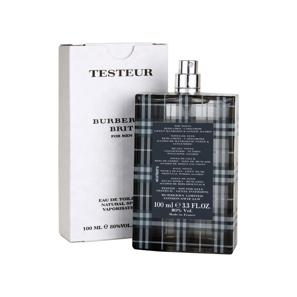 Jual Parfum Original Burberry Brit For Men Tester | Shopee Indonesia