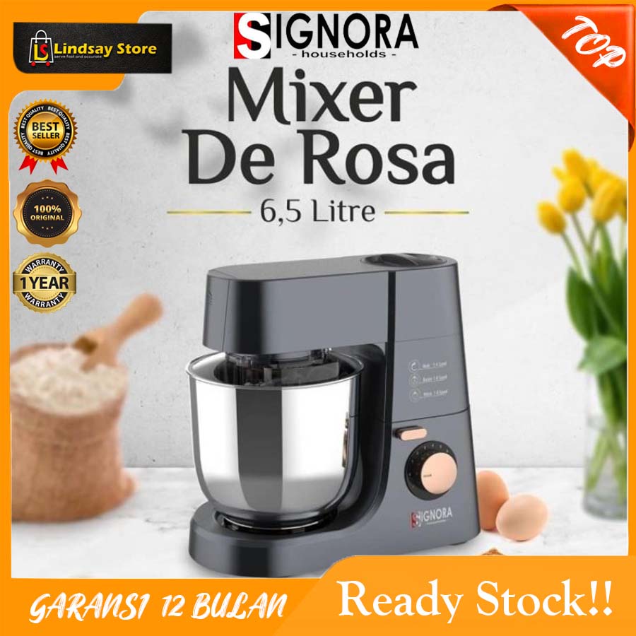 Jual SIGNORA MIXER DE ROSA KAPASITAS 2 KG MIXER ROTI MIXER KUE MIXER