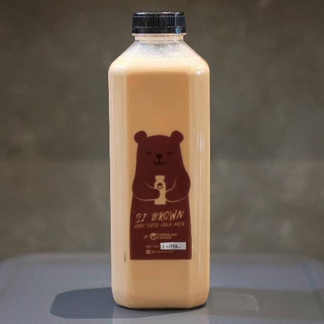 Jual Es Kopi Susu Gula Aren 1 liter GOJEK/GRAB Bandung only Indonesia