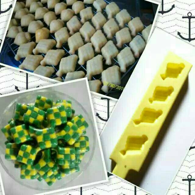 Cetakan Kue Nastar Kue Kering Coklat Puding bentuk Ketupat Shopee