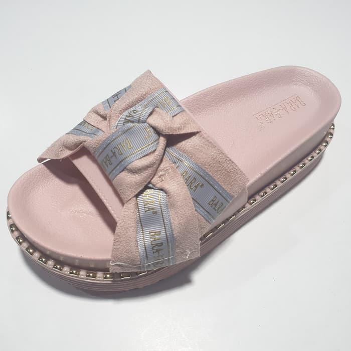 EKSKLUSIF JELLY SANDAL SLIDE WANITA BARA BARA SENDAL KARET