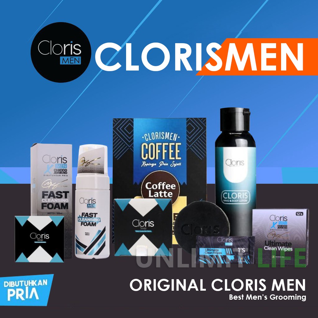 CLORIS MEN SOAP Clorismen Original Asli Sabun Wajah Untuk Pria