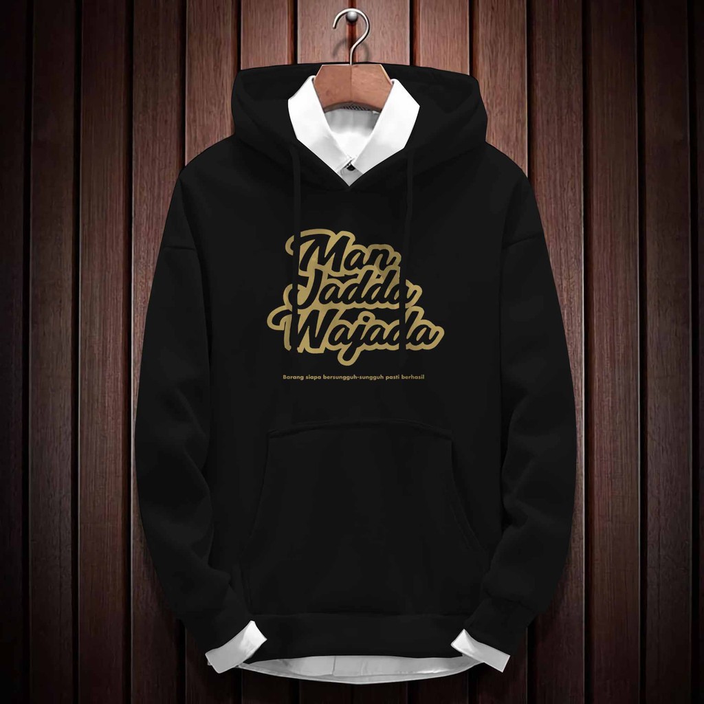 Jual JAKET/SWEATER/HOODIE DAKWAH ISLAMI DESAIN MAN JADDA WAJADA ALL SIZE S  M L XL 2XL 3XL 4XL 5XL Indonesia|Shopee Indonesia