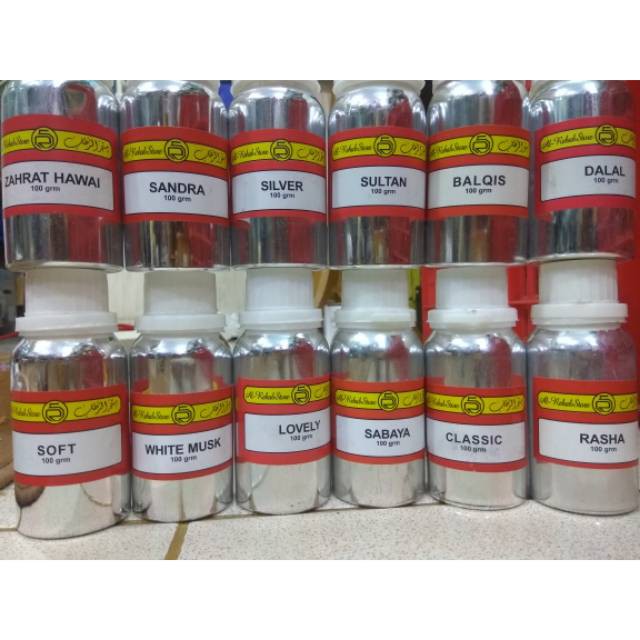 Bibit parfum minyak wangi segel al rehab 100ml Shopee Indonesia