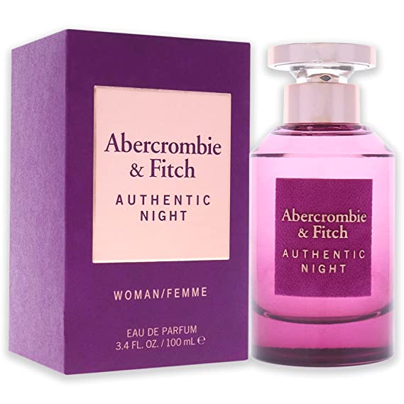 Jual Abercrombie & Fitch Authentic Night For Woman Edp 100Ml | Shopee Indonesia