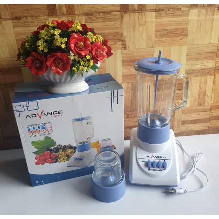 BLENDER ADVANCE BL2 BAHAN KACA / BLENDER KACA 2IN1 ADVANCE BL2