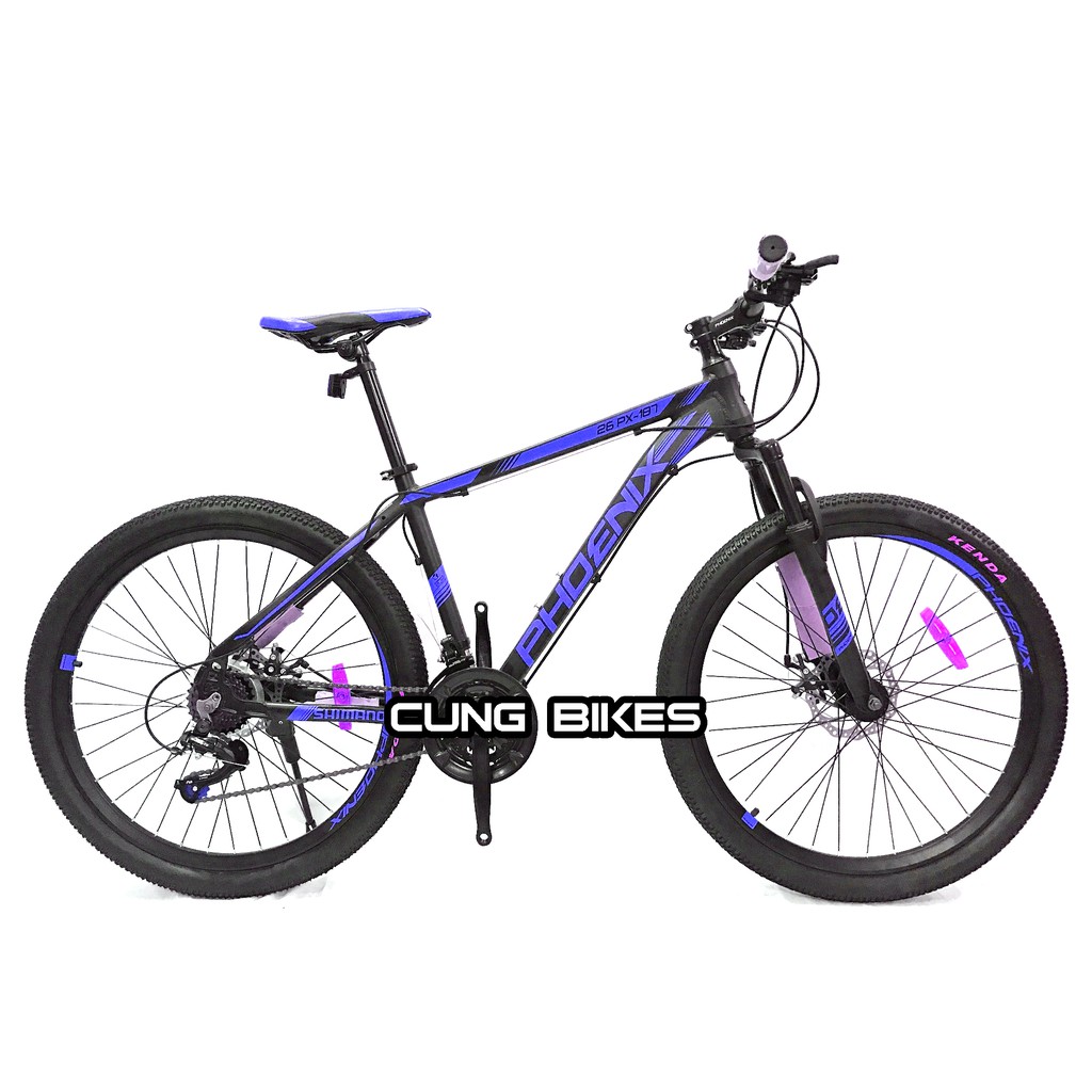 Sepeda gunung MTB 27.5 Phoenix 187 Frame Alloy speed shimano Shopee