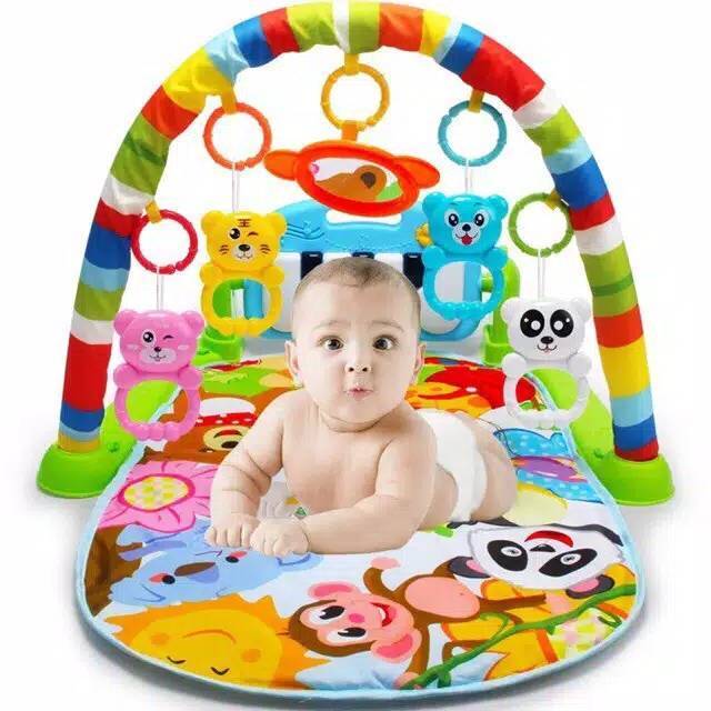 Jual Playmat Playgym Bayi Mainan Musik Matras Piano Injak Musical Baby R16 | Shopee Indonesia