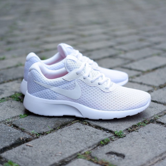 Jual Sepatu Nike Tanjun All White Original | Shopee Indonesia