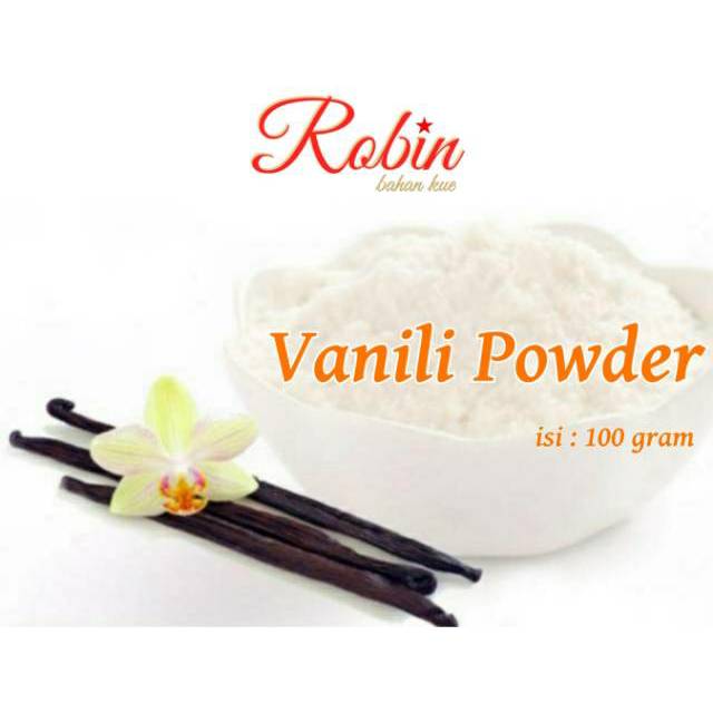 Vanili Asli 100 Gram / POLAR BEAR VANILI / Vanilin Bahan Kue Makassar