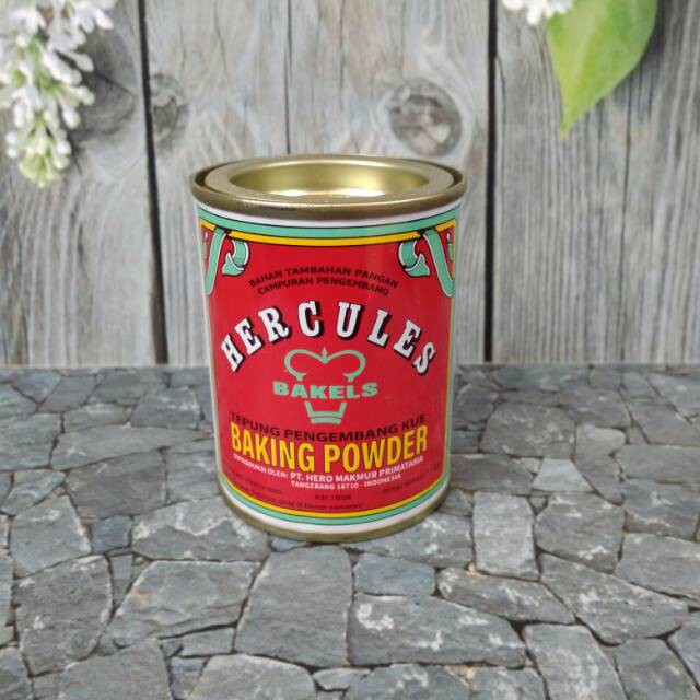 Jual Baking Powder Hercules BAKELS Double Acting 110gr Kaleng Shopee