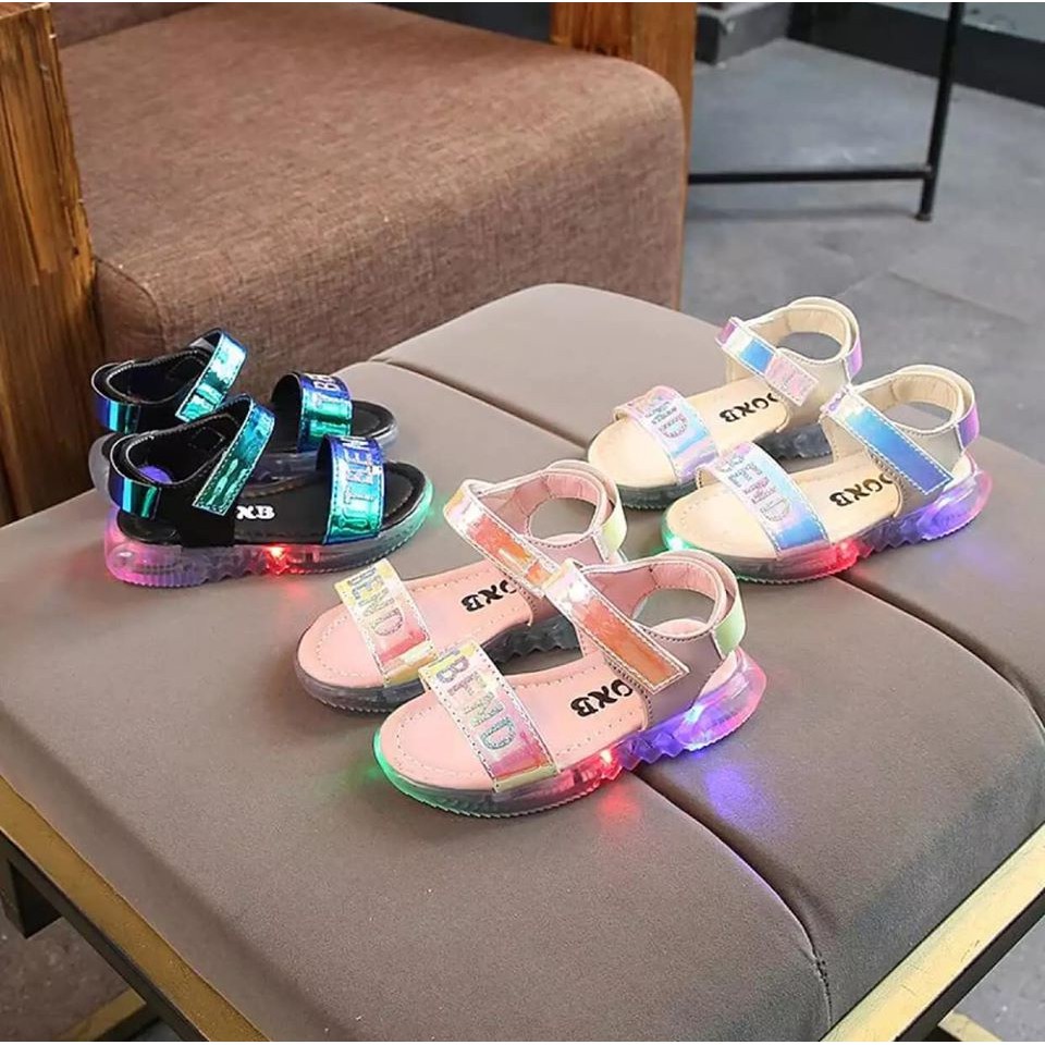 BAYAR DITEMPAT Sepatu Sandal Led anak cewek cowok impor Shopee Indonesia