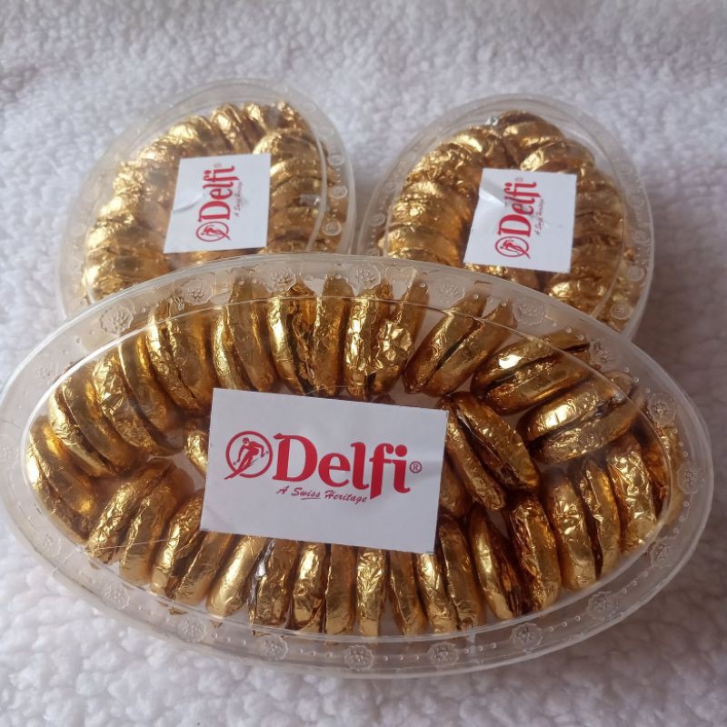 Jual Coklat Koin Delfi Perkarton Isi 12 Toples | Shopee Indonesia