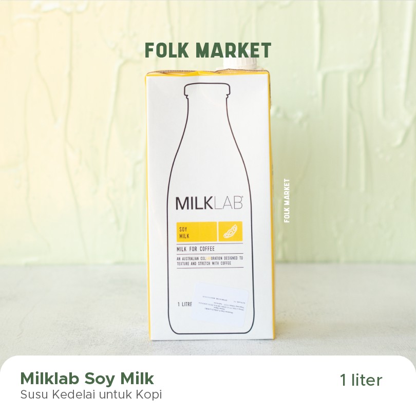 Jual Milklab Soy Milk 1 L Susu Kedelai 1 Liter Shopee Indonesia