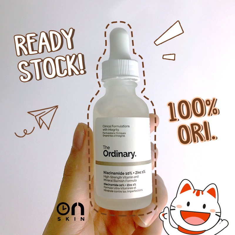 The Ordinary Niacinamide 10 + Zinc 1 Serum Theordinary