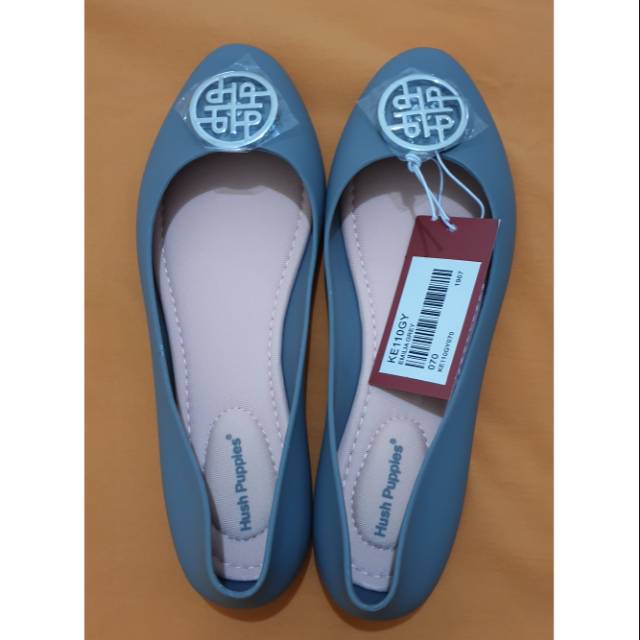 HUSH PUPPIES jelly flat shoes ORI Shopee Indonesia