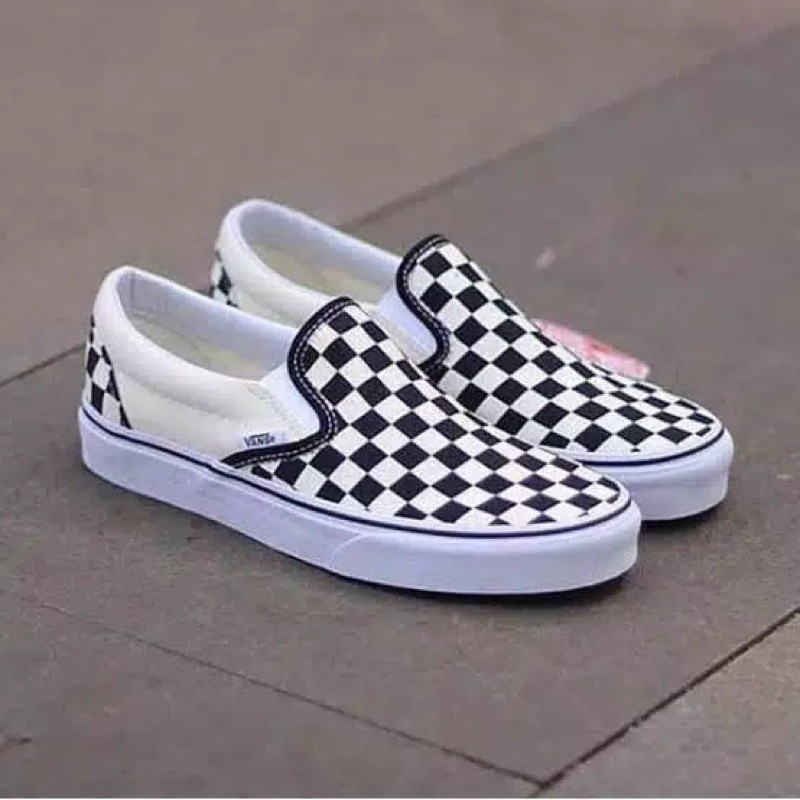 ( READY ) SEPATU VANS SLIP ON CHEKBOARD Shopee Indonesia
