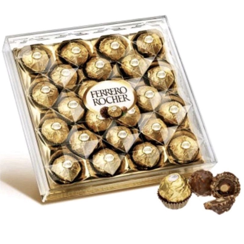 Jual Ferrero Rocher Chocolate T24 Isi 24 Coklat Ferero Rocher 300 Gram