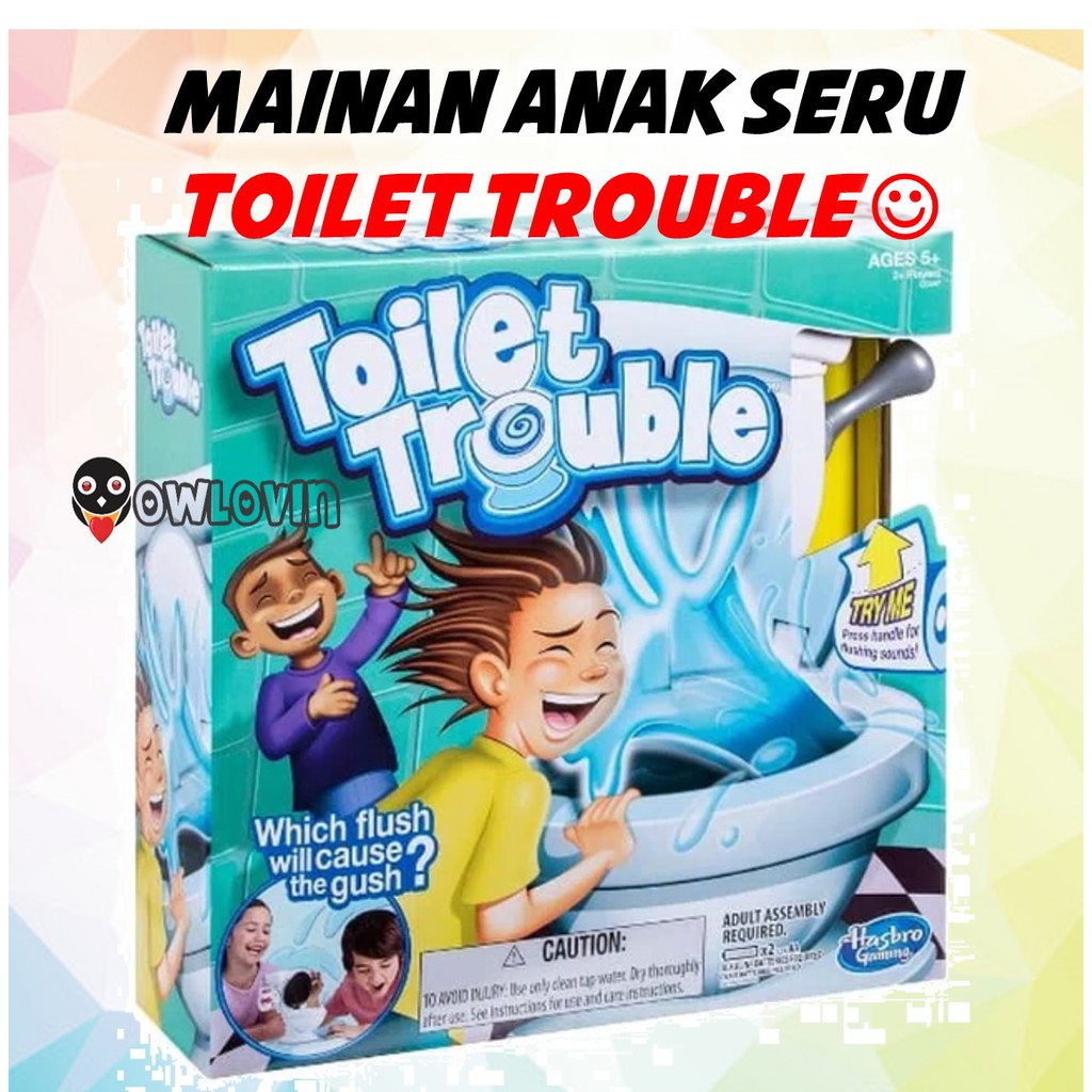 Jual Mainan Anak Seru: Toilet Trouble Challenge 4402 / Bisa Untuk Mainan Orang Dewasa Untuk Seru-Seruan | Shopee Indonesia