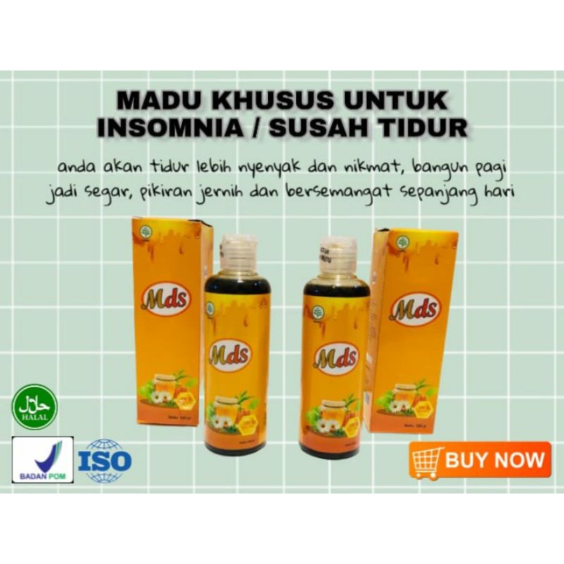 Jual Madu MDS (MADU DEEP SLEEP) MENGATASI SUSAH TIDUR/ INSOMNIA