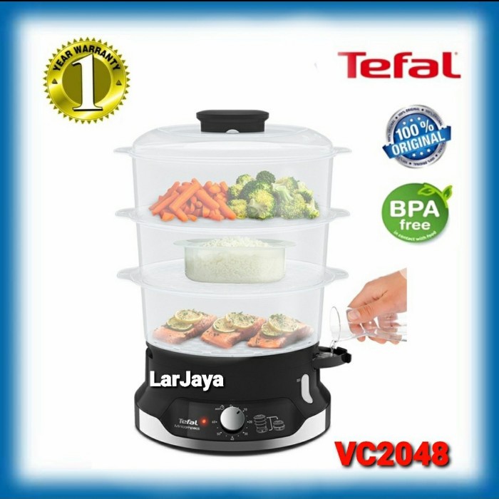 Jual Tefal Food Steamer Ultra Compact Vc2048 Kukusan Listrik Tefal
