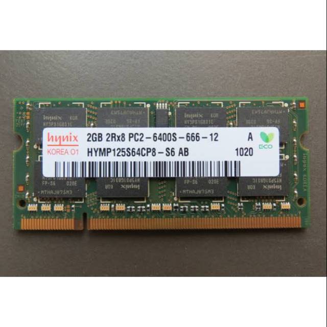 MEMORY LAPTOP DDR2 2GB SEKEN / BEKAS | Shopee Indonesia