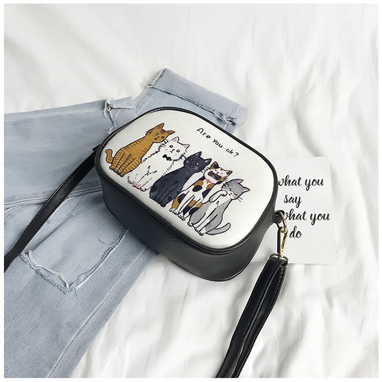 TAS SELEMPANG KULIT IMPOR IMPORT MURAH TA099W1 UNTUK WANITA