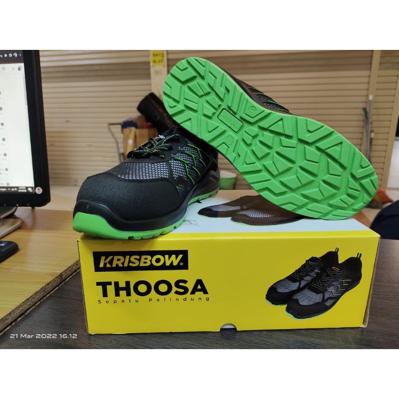 Jual Sepatu Safety Krisbow Thoosa Original Shopee Indonesia