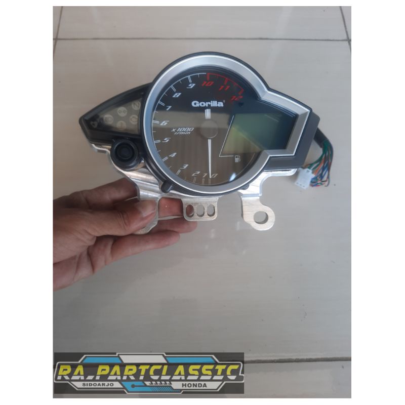 Jual SPEEDOMETER VIXION DIGITAL GORILLA SET COVER CNC NRV PANGKON SPEEDO VIXION Shopee Indonesia