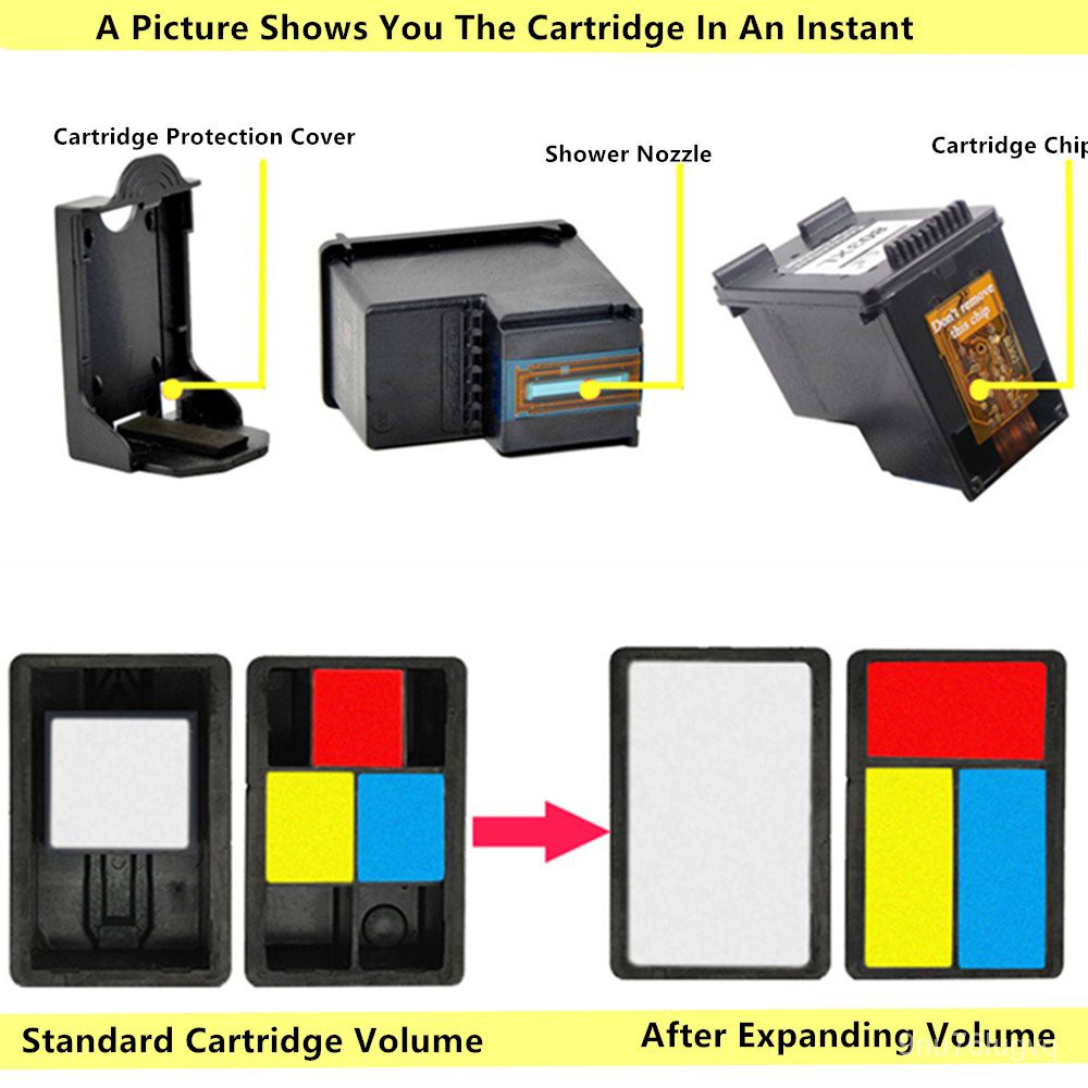 Jual 540 541 Replacement For Canon Pg-540Xl Cl-541Xl Ink Cartridge Pixma Mg2100 Mg2140 Mg2150 Mg2240 Mg22 | Shopee Indonesia
