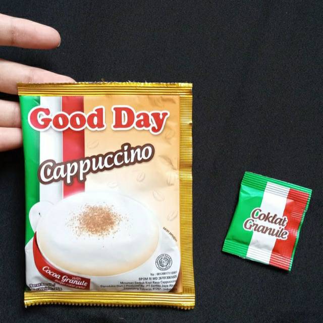 Jual Good Day Cappuccino Plus Coklat Granule Sachet | Shopee Indonesia