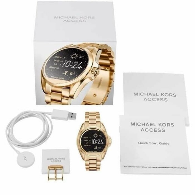 Jual Jam Tangan Smartwatch Michael Kors Access Mkt5001 Gold Segel Original | Shopee Indonesia