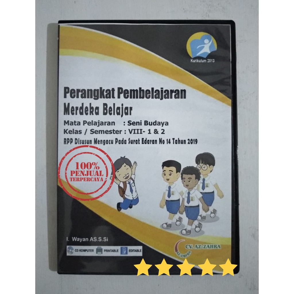 Rpp Seni Budaya Kelas 8 Kurikulum 2013 Revisi 2017 Rismax