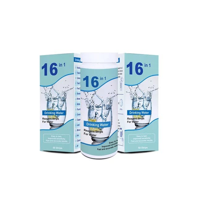 Jual 50pcs Strip Alat Uji Cek Tes Kualitas Air Minum 16 In 1 Tes Water