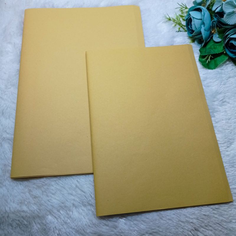 Jual Sampul Buku Warna Coklat Polos Isi 20 Lembar | Shopee Indonesia